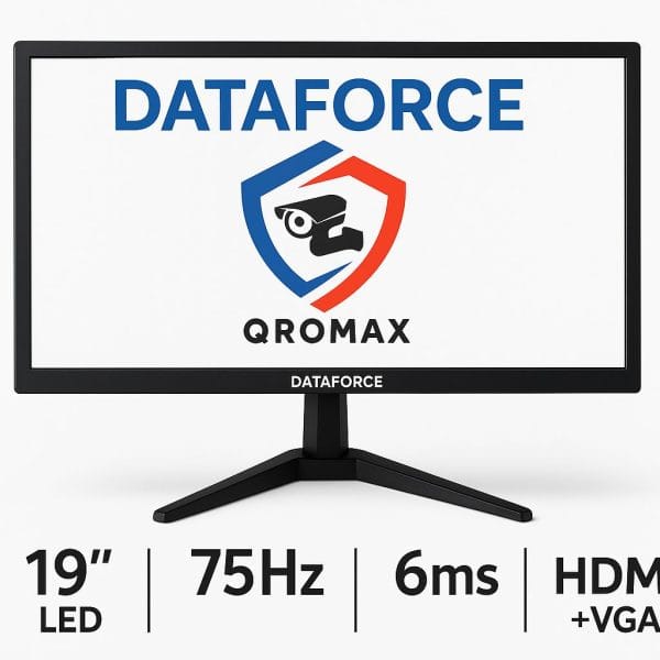 DataForce 19" 75HZ 6 MS HDMI+VGA SESLİ HD LED MONİTÖR